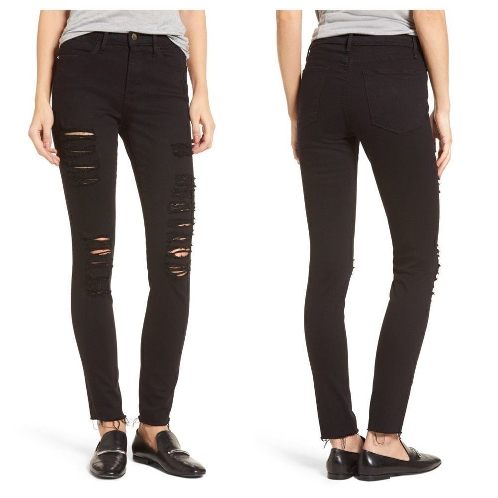 Frame Le Color High Waist Skinny Jeans Size 26